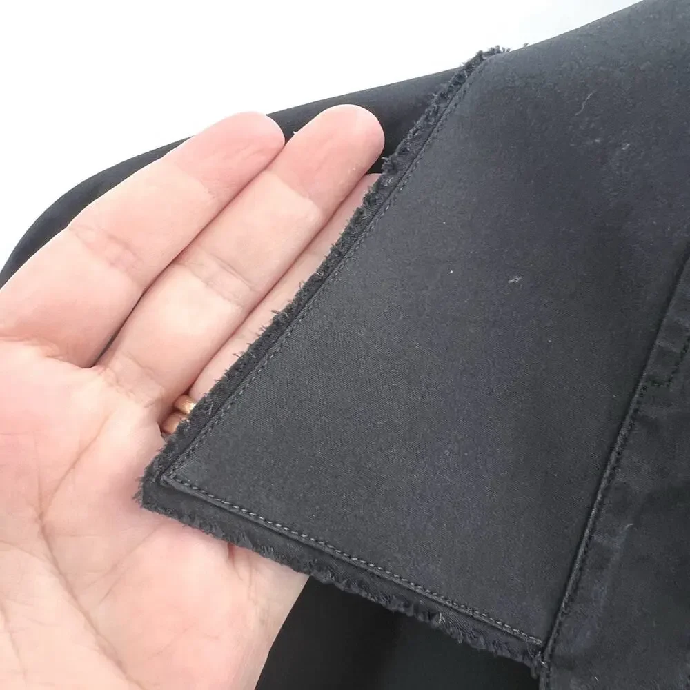 Valentino Black Long Sleeve Button Down Down Dress Shirt Mens Size 43 / 17 - Picture 3 of 8